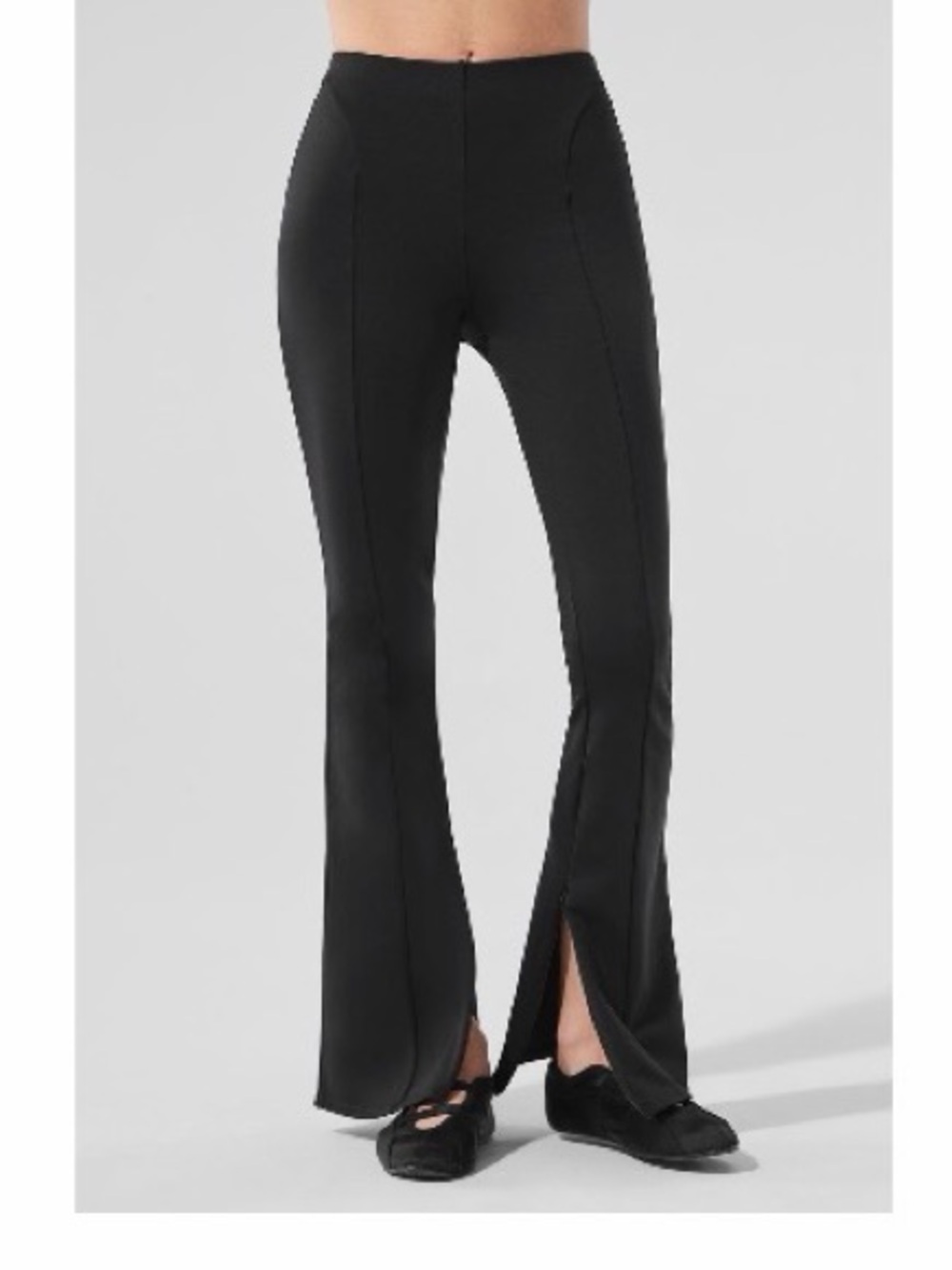 ALO High-Waist Zip It Flare Pants